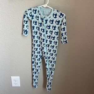 KicKee Pants Earth Printed Footie